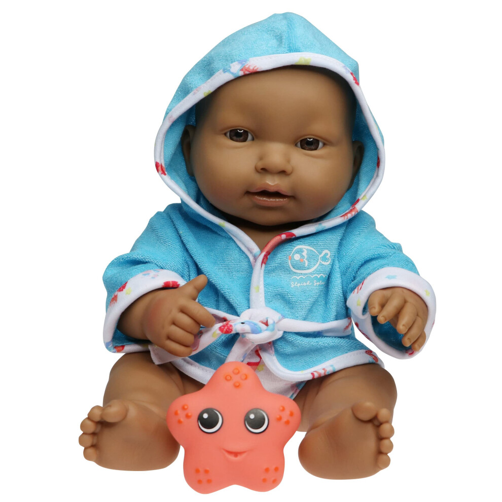 Coffret cadeau pour l'heure du bain de JC Toys avec d'adorables jouets hispaniques     aimer