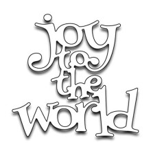 Penny Black Creative Metal Die 51-263 Joy to the World