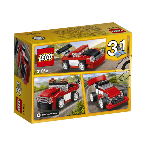 LEGO Kit de construction LEGO Creator Red Racer 31055 2