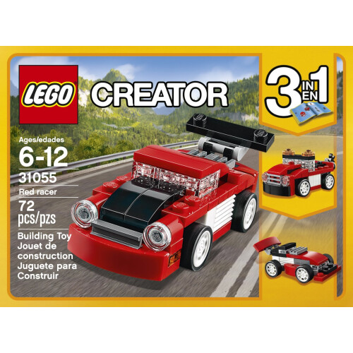 LEGO Kit de construction LEGO Creator Red Racer 31055 1