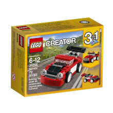 Lego -skaberen Red Racer 31055 Building Kit