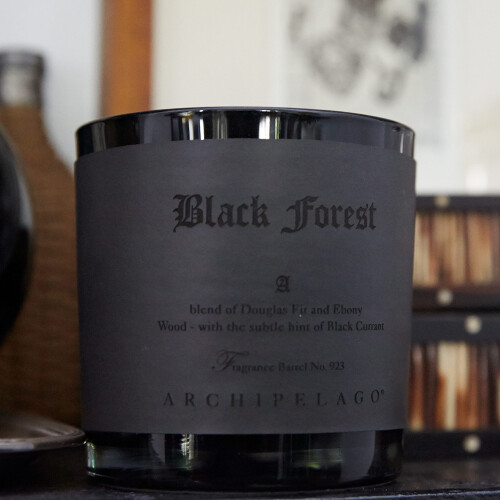 Archipelago Black Forest Letter Press Candle 1