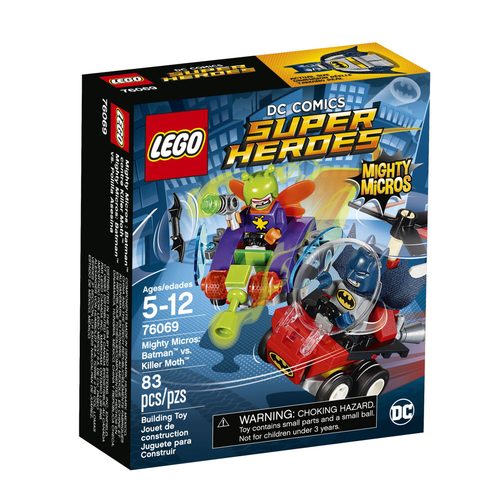 Lego Super Heroes Mighty Micros: Batman Vs. Killer Moth 76069 Gebouw-image
