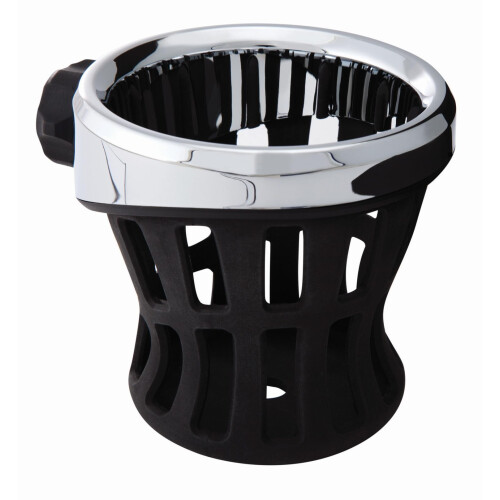 CIRO 50003 Drink Holder (Chrome for Harley-Davidson Models)