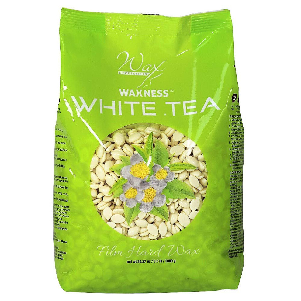 Huishoudelijke Benodigdheden White/Cream Waxness Wax Necessities Film Hard Wax Beads Tea 2.2 Pound
