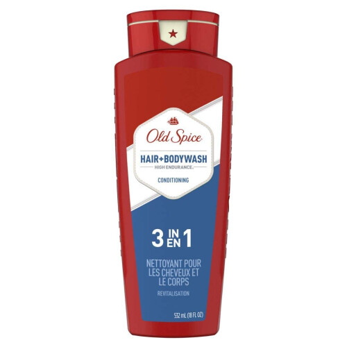 Old Spice Old Spice High Endurance Pflegeshampoo und Duschgel - 532 ml 2