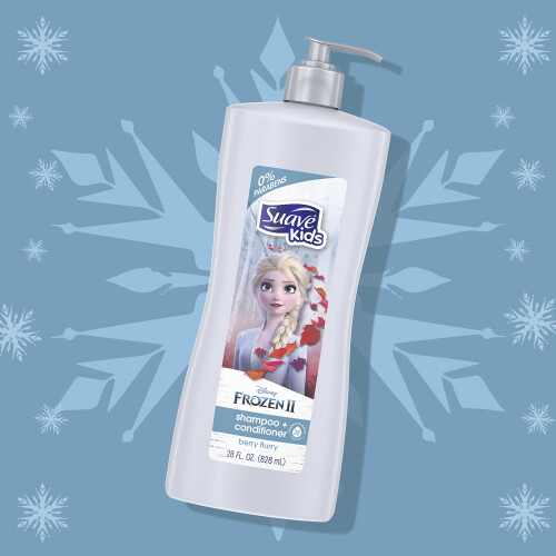 Shampoo e balsamo Suave Elsa Berry Flurry 28 oz 1