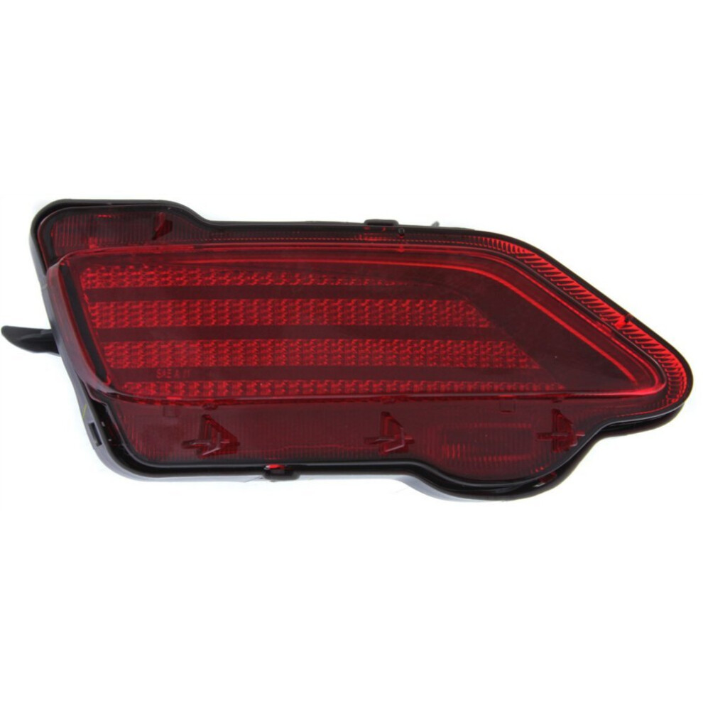 Evan Fischer Bumper Reflector Compatible With 2013-2015 Toyota Rav4 Fo 195975084473