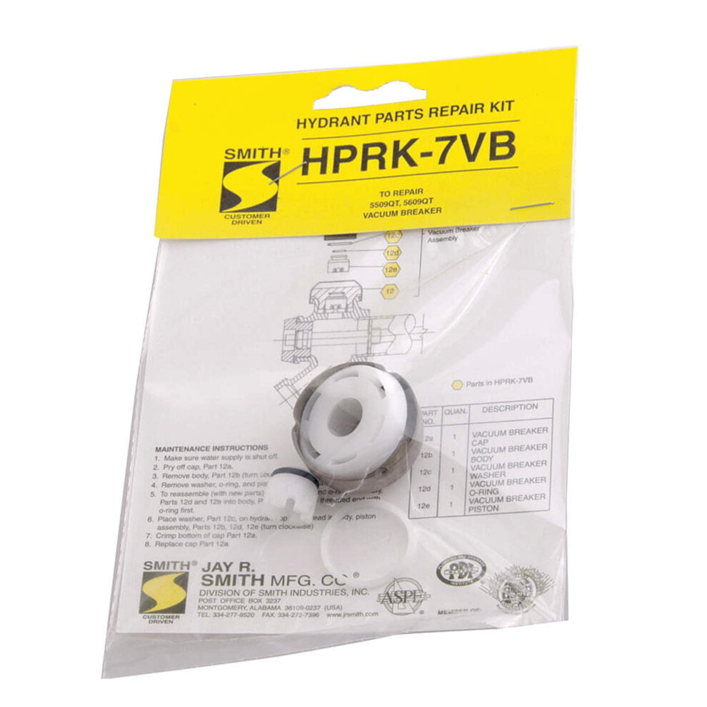 Hydrant Parts Repair Kit Vacuum Breaker 696505352944