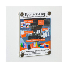 Fonte de origem.org One Setent Acrylic Signal com StapOff Clear ou Frosted