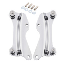 Sada 4-bodov ho dokovacieho hardv ru Amazicha Chrome kompatibiln s Harley Touring Street Glide Electra Glide Road King Road Glide 2014-2023