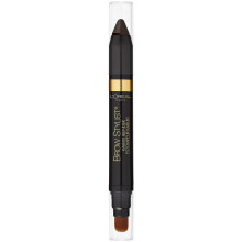L'Oreal Paris Brow Stylist Kabuki Blender Matita per sopracciglia castano scuro 0,05 oz.