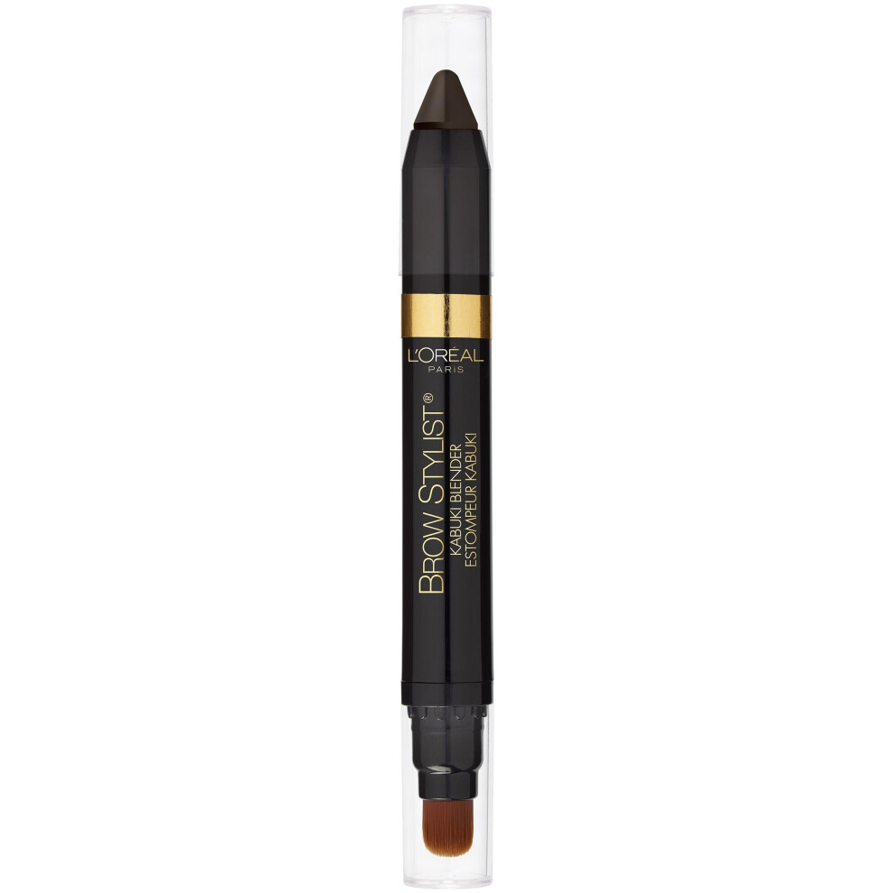 Continua Parigi L'oreal Paris Brow Stylist Kabuki Blender Brow Crayon Dark Brunette 0.05 Oz.