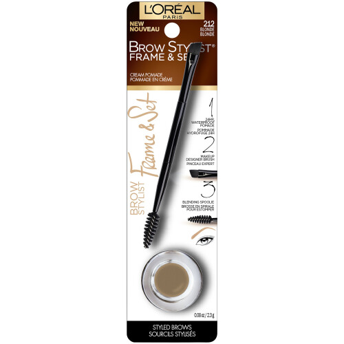 L'Oreal Paris Brow Stylist Frame & Set, Ξανθό, 0.08 oz. 1