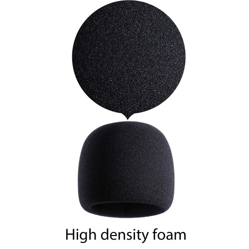 Mudder Mic Cover Microfon Foam Microfon de parbriz de parbriz (Dimensiunea unui pachet 1) 2