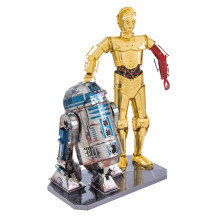 Fascinations Metal Earth Star Wars R2-D2 und C-3PO 3D-Metallmodellbausatz Box-Set 14 Jahre bis 99 Jahre