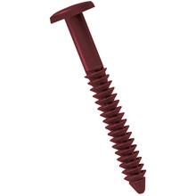 Ekena Millwork LVSL0006WN 3"""" vinylov f lia Lifetime Shutter-Lok's Wineberry (6 kusov/balenie) 6 kusov