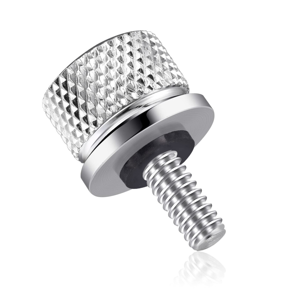 Amazicha Chrome Stainless Seat Bolt Screw for Harley Davidson 1996-202