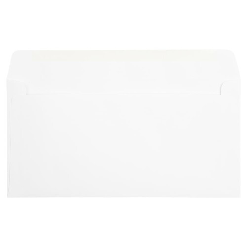 JAM PAPER #16 Επαγγελματικοί Φάκελοι με Κλείσιμο - 6 x 12 - Λευκοί - 50/Συσκευασία 1