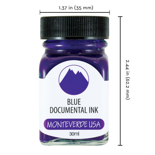 Monteverde USA Ink  30 ml Documental Permanent Blue (G309DU) 1