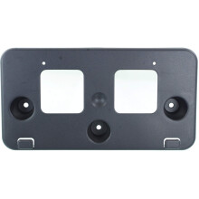 Evan Fischer Nummernschildhalterung vorne, kompatibel mit Ford Fiesta S SE SEL Modellen 20112013, Schwarz, FO1068132 AE8Z17A385AA