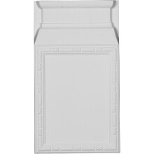 Ekena Millwork PB06X11X01OD Odessa Bead & Barrel Plinth Blocks  6 1/2""