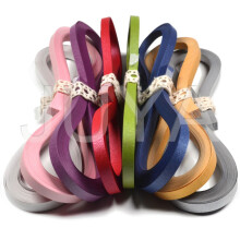 Set per quilling con carta metallizzata JUYA, larghezza 2/3/5/7/10 mm (8 colori, larghezza carta 5 mm)