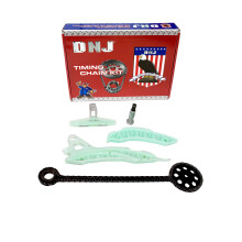 Zestaw łańcucha rozrządu DNJ TK828 na lata 2007-2012 / Mini/Cooper / 1.6L / DOHC / L4 / 16V / 1598cc / N14B16A N14B16C