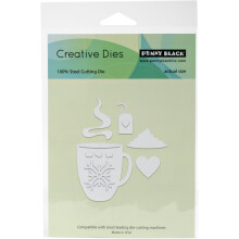 Penny Black Creative Metal Stanzform 51-281 Whats in Your Cup