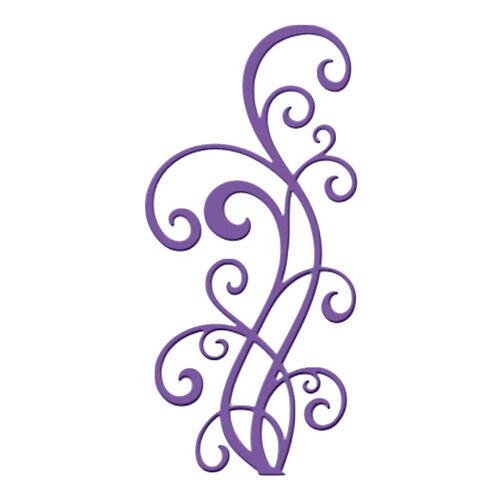 Μεγάλο Διακοσμητικό Χάλκινο Καλούπι Scrapbooking (DIE475Y)
