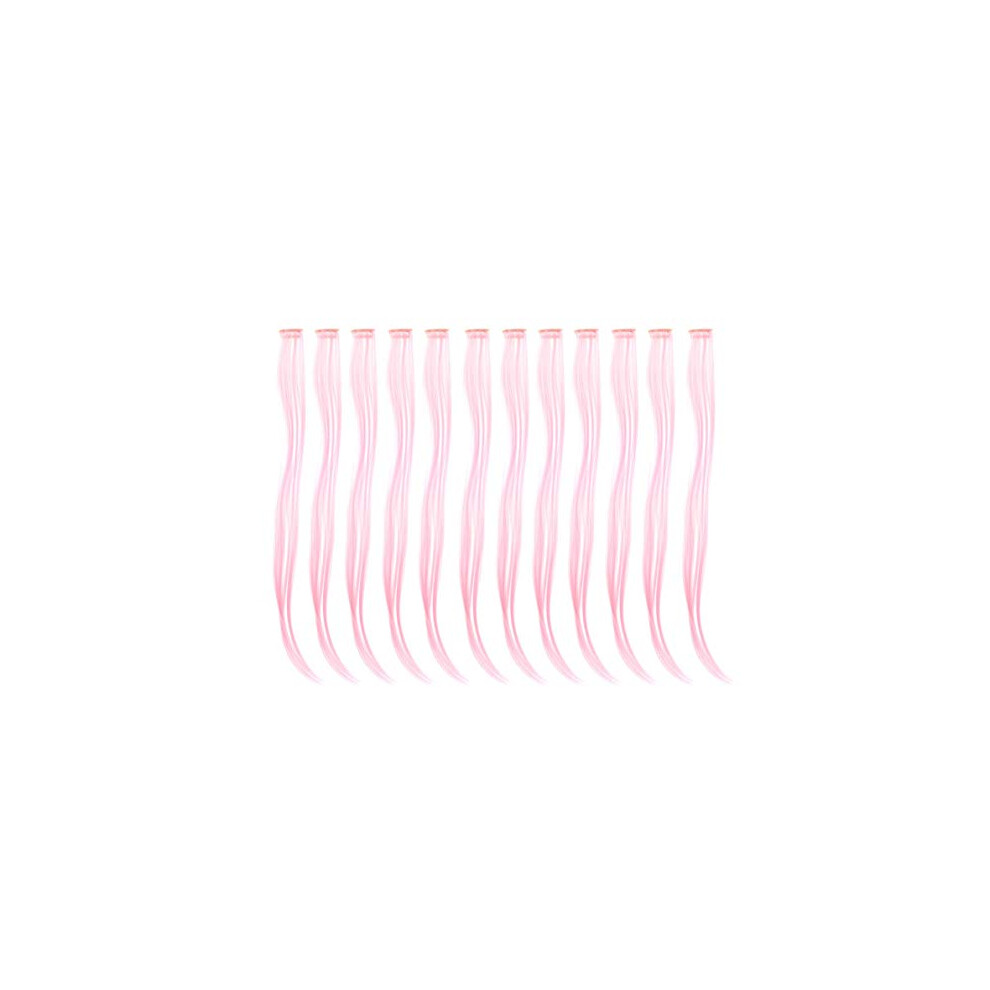 Swacc Unisex Not,Specified 12 Pcs Straight One Color Party Highlights Clip On In Hair Exten