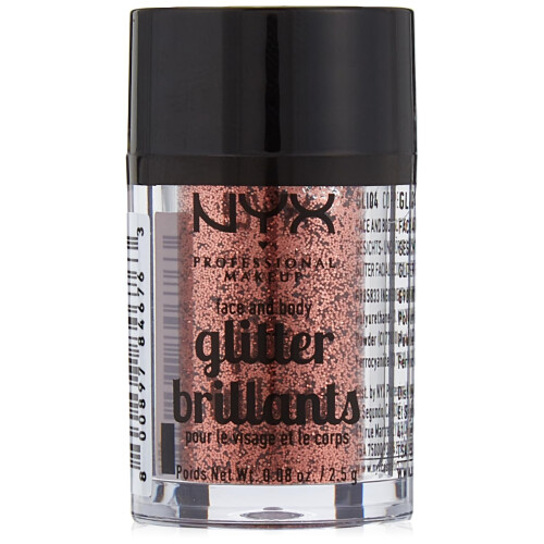 NYX PROFESSIONAL MAKEUP Viso e Corpo Glitter Rame