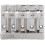 Fender Fender HiMass 4-strngad basbromontering med mssingsadlar - krom 1
