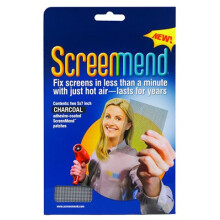 ScreenMend Anthrazit-Fiberglas-Display-Reparaturflicken, 12,7 cm B x 17,8 cm L, 2 Stck