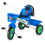 Schwinn Easy Steer Ποδήλατο για Μωρά, Τρίκυκλο με Αφαιρούμενη Λαβή, Μπλέ 2
