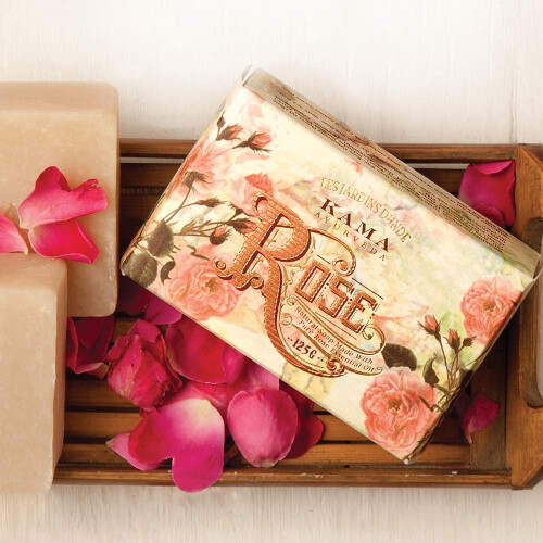 Kama Ayurveda Natural Rose Soap 125G 1