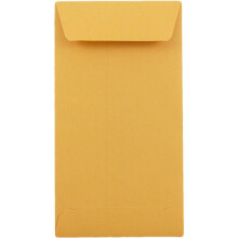 JAM PAPER #5.5 Χάρτινοι Φάκελοι Νομισμάτων - 3 1/8 x 5 1/2 - Καφέ Κραφτ - 50/Συσκευασία