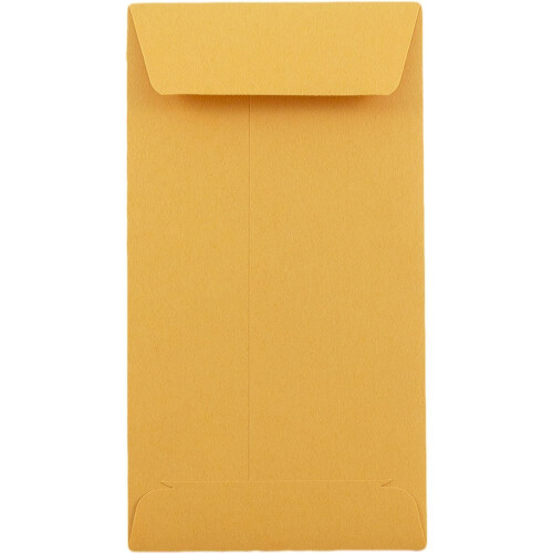 JAM PAPER #5.5 Χάρτινοι Φάκελοι Νομισμάτων - 3 1/8 x 5 1/2 - Καφέ Κραφτ - 50/Συσκευασία