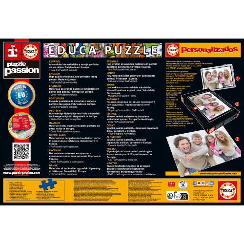 Educa 2000 Wereldori  ntatiepunten Wereldbolpuzzel 2