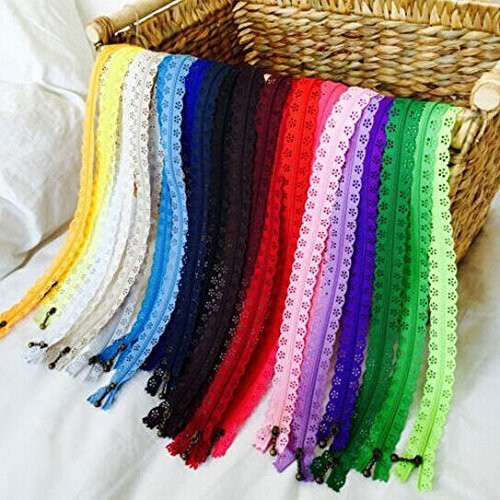 YEQIN Τυχαίο Χρώμα 20τμχ 30εκ 12 ίντσες DIY Νάιλον Φερμουάρ για Ράψιμο Φορέματος Γάμου 1