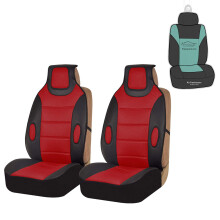 FH Group FB202102 koenkov poltrky s predn sadou 3D Air Mesh (cerven)  univerzln vhodn pro osobn automobily, nkladn auta a SUV