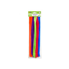 KRAFTY KIDS GC024U CHENILLE TERME CLEANSERS CLEANSERS 6mm by 12in Glamour Mix 1/4 """" X 12 """" X 40 Piesa