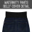 Hybrid & Company Super Comfy Stretch Women's Skinny Maternity Jeans PM 5
