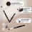 Eyebrow Brush - Duo Eye Brow Spoolie - Angled Eyeshadow Eyeliner - Pre 3
