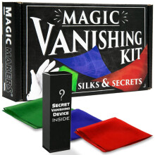 Kit de desaparici n de trucos de magia con sedas y secretos