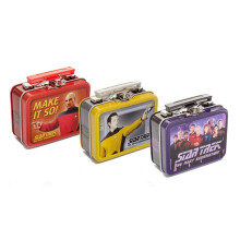 Star Trek: The Next Generation    Lunchboxen f  r kleine Blechdosen, 3er-Set, zuf  lliges Design