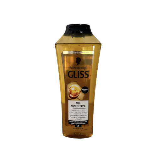 Gliss Oil Nutritive Σαμπουάν, 13.6 oz