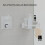 Umbra Umbra Flex Gel Lock Corner Bin 5