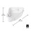 Umbra Umbra Flex Gel Lock Corner Bin 2