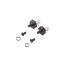 Team Losi Racing Front Axle Set 12mm Hex 22SCT 3.0 TLR232061 ELEC Bil/lastbiludskiftningsdele